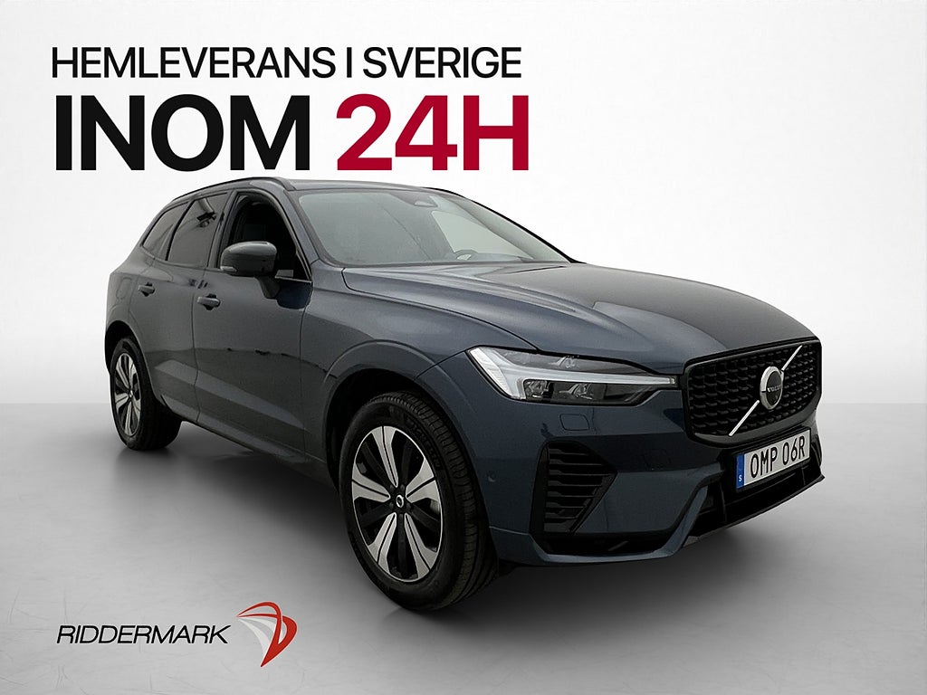 Volvo XC60 T6 Plug-In Hybrid AWD Plus Dark Pano Drag B&W HUD
