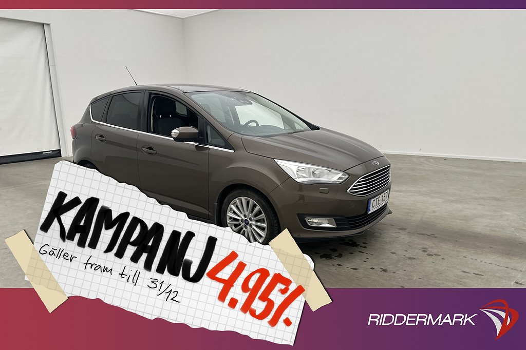 Ford C-Max EcoBoost 125hk Titanium Kame 4,95% Ränta