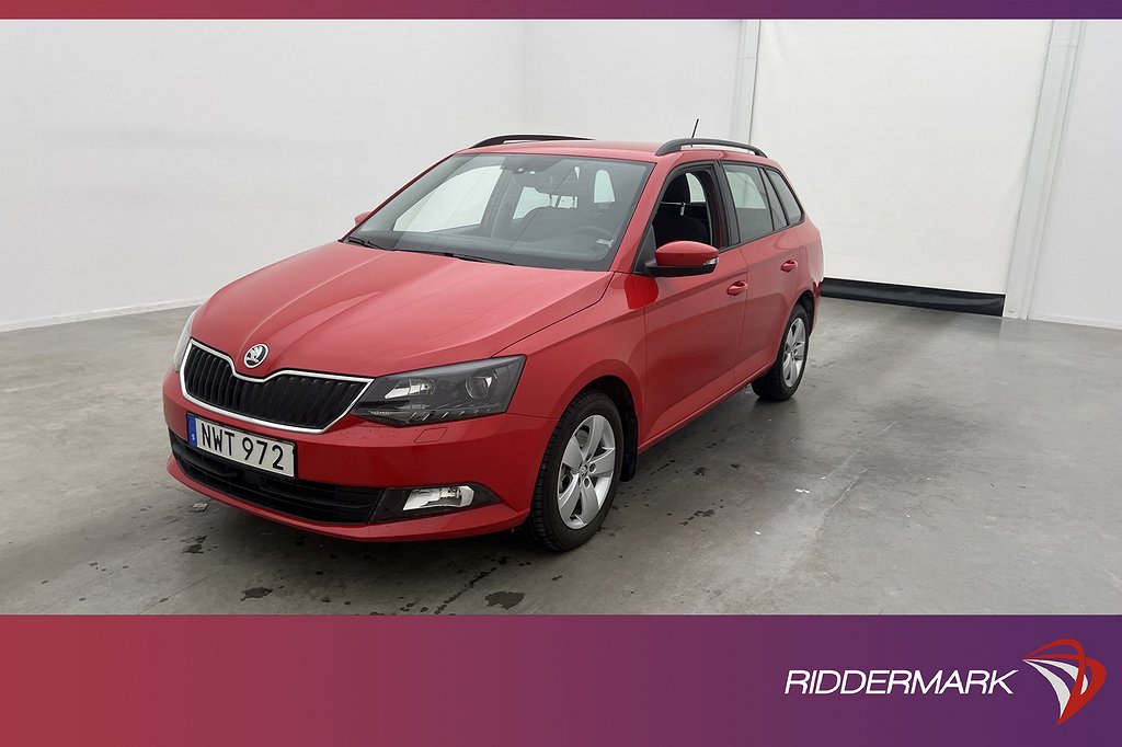 Skoda Fabia Kombi 1.2 TSI 110hk Sensorer Farthållare Drag