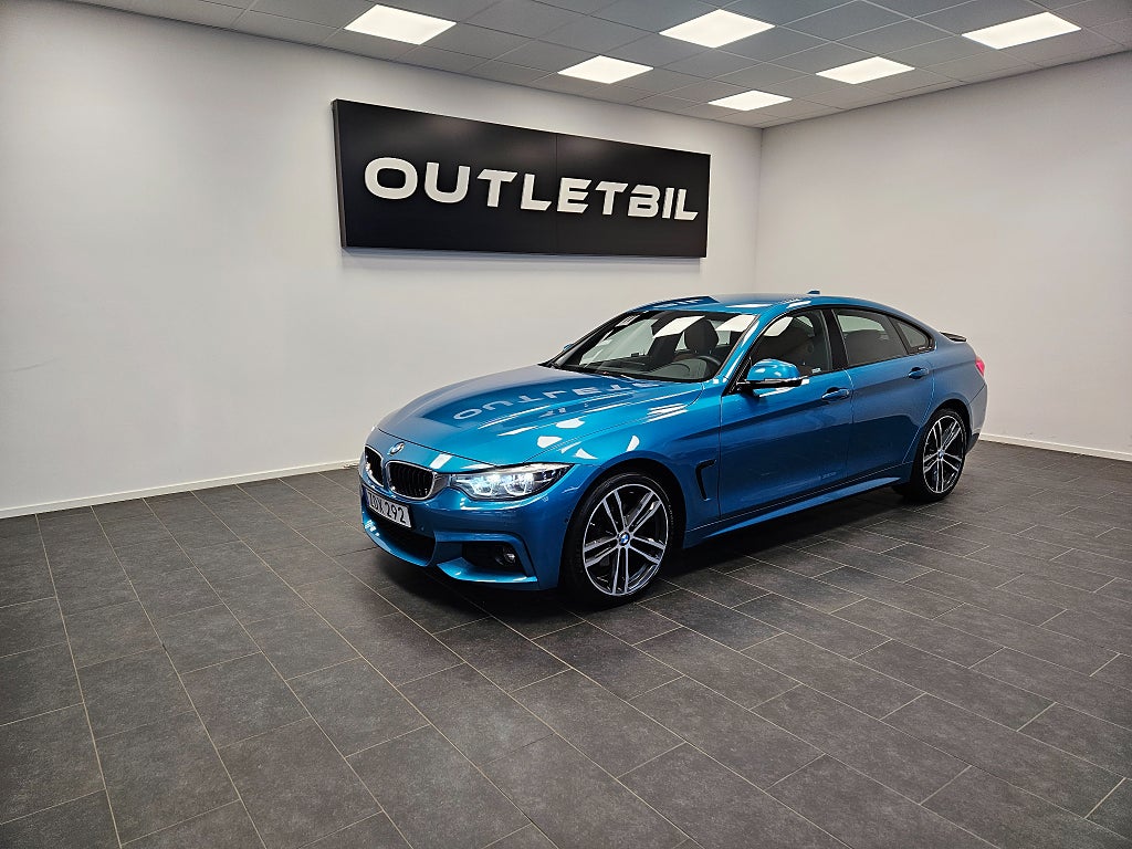 BMW 430 i xDrive 252hk Gran Coupé M Sport Läder Navi Drag H&K