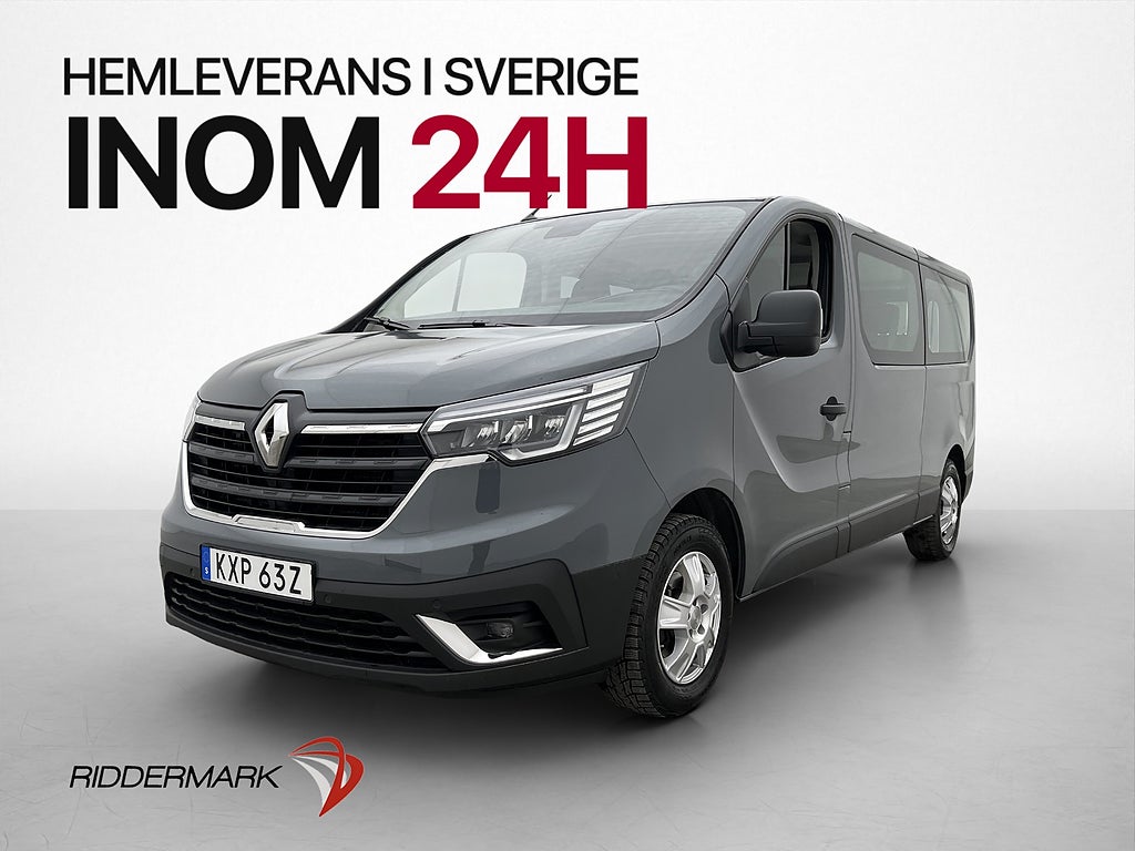 Renault Trafic Grand Kombi 170hk Drag B-Kamera 9-Sits Moms