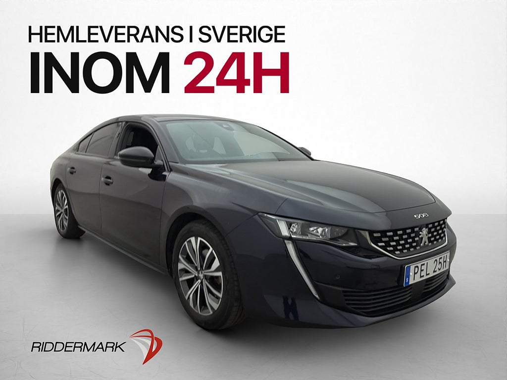 Peugeot 508 180hk GT-Line Pano Kamera Elstolar CarPlay Drag