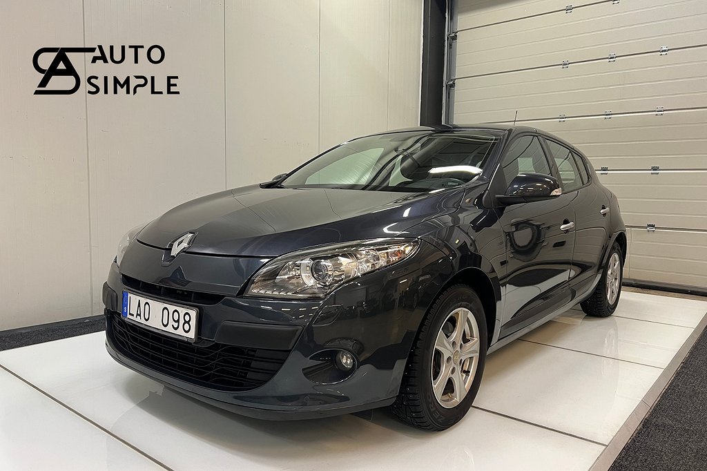 Renault Mégane 1.5 dCi Automat Servad Nybesiktigad PDC 110hk