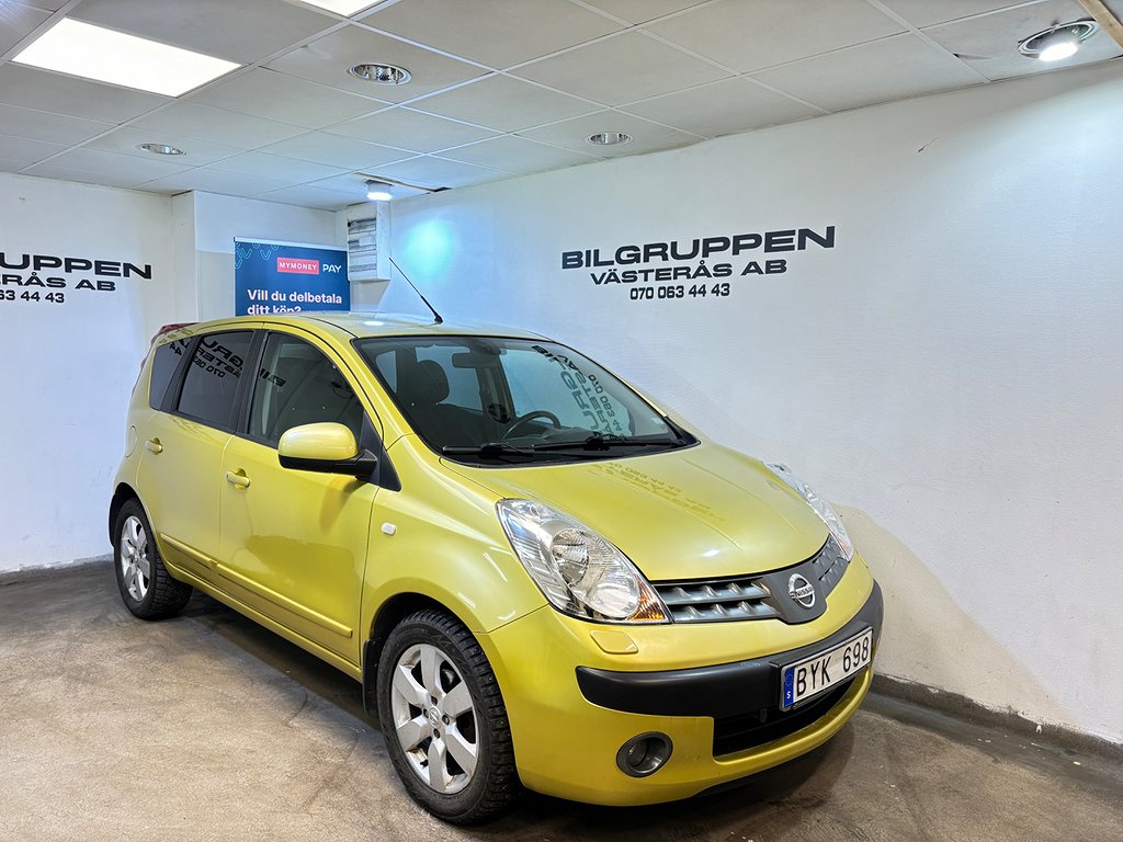 Nissan Note 1.6 110HK / M&K - Värm Ny Bes /Ny Serv /Kamkedja