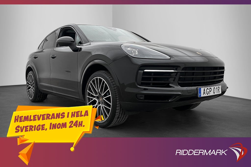Porsche Cayenne Coupé S 340hk PASM Sport Chrono Pano Skinn