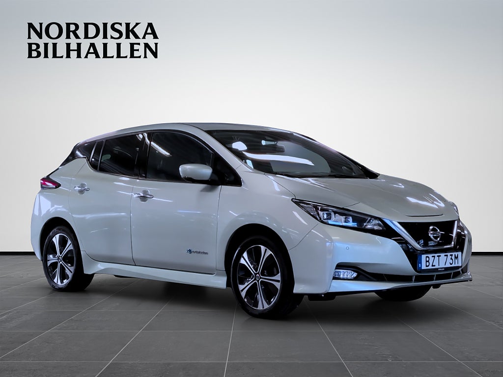 Nissan Leaf e+ Tekna 360-kamera BOSE Helskinn