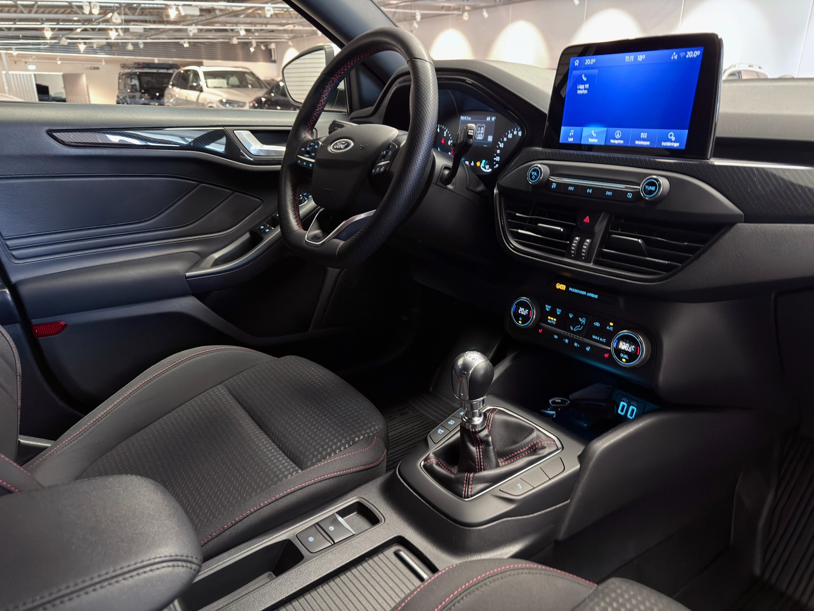 Ford Focus Active Kombi 125hk | ST-Line | Dragkrok | Backkamera 2022 - miniatyr 14