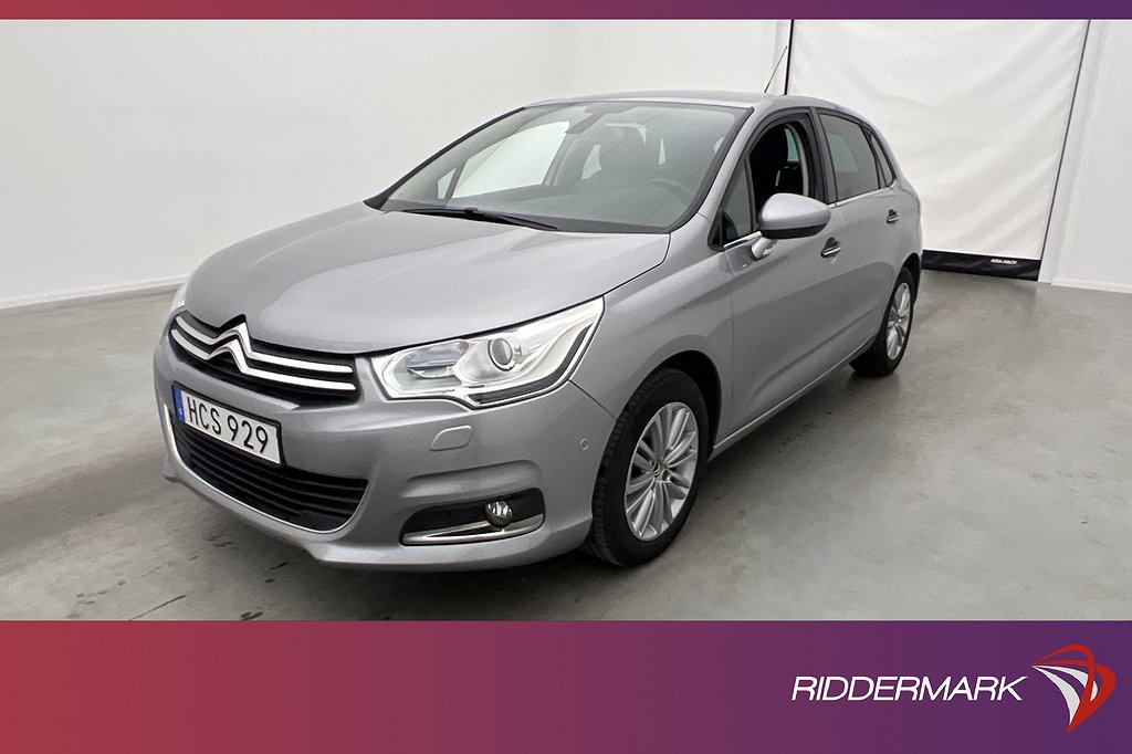 Citroën C4 1.2 e-THP 130hk Sensorer Skinn Elstolar Dragkrok