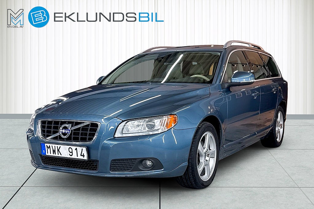 Volvo V70 T4 180hk Automat Summum Drag Automat Skinn Nyservad