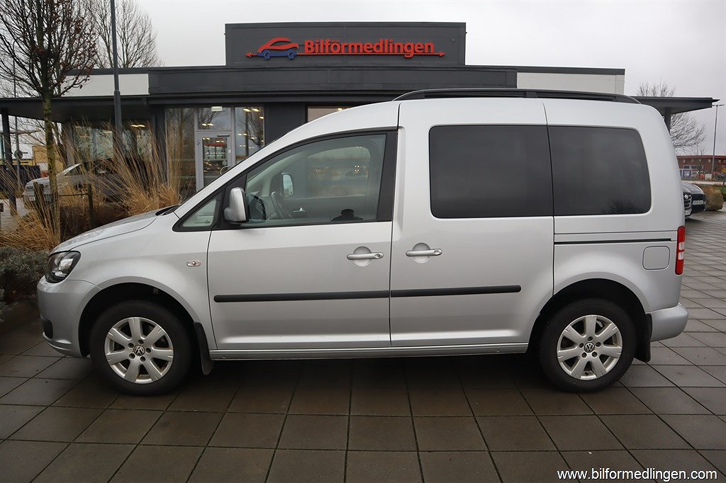 Volkswagen Caddy Life 1.6 TDI 102hk Aut 1 ägare Svensksåld 5 Sits