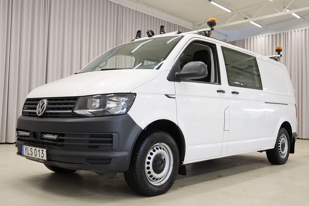 Volkswagen Transporter 4M 150HK Dubbelhytt Bra Utrustning