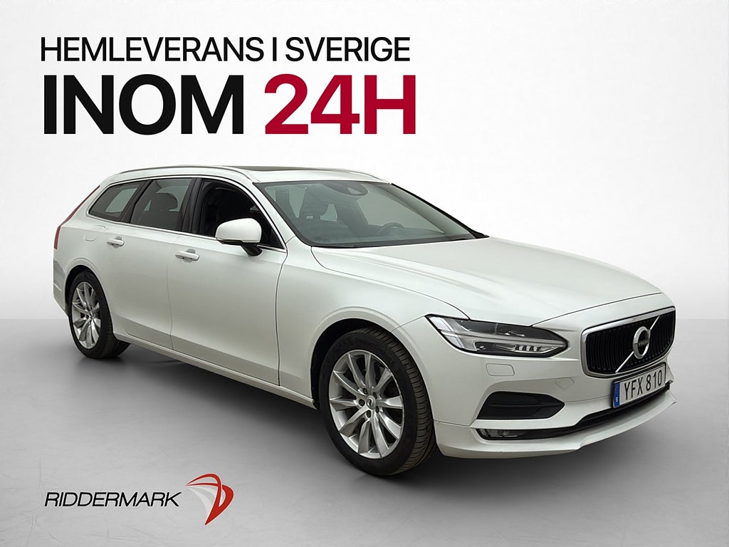 Volvo V90 D4 190hk Momentum Värmare Dragkrok Pano Rattvärme