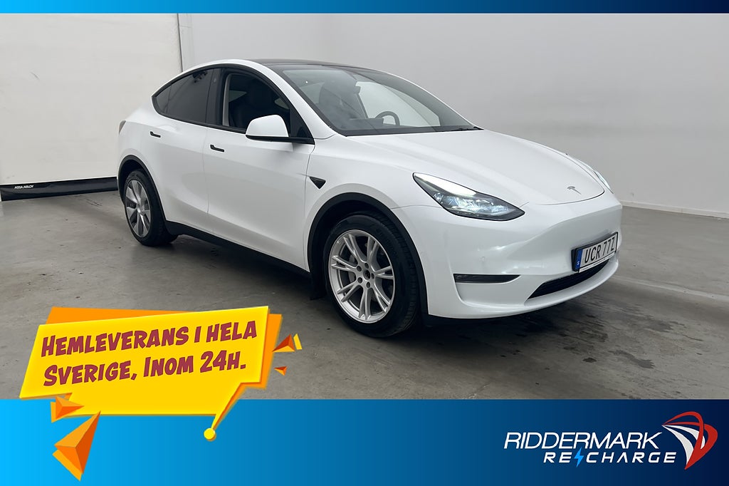 Tesla Model Y Long Range AWD Autopilot Svensksåld MOMS