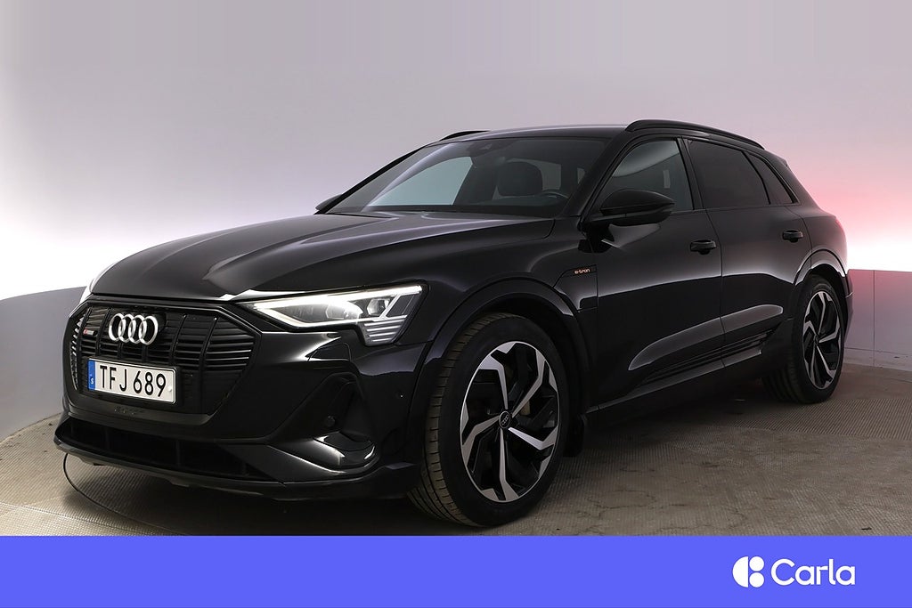Audi E-Tron 55 quattro S-line Kamera Elstol Navi Drag V-Hjul