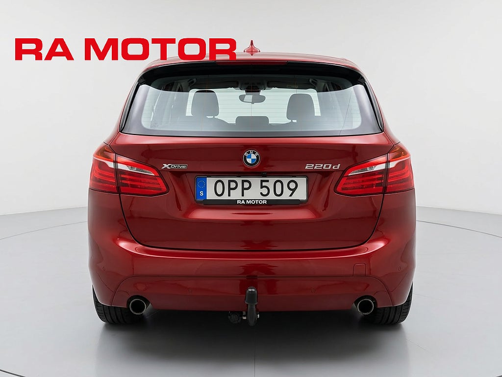 BMW 220 d xDrive Active Tourer Steptronic Advantage Dragkrok