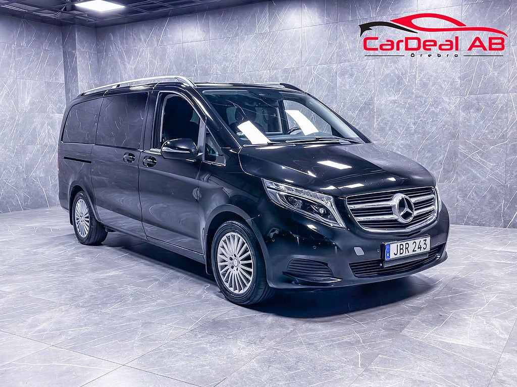 Mercedes-Benz V 220d 2.2 163hk 7G-Tronic Plus 8-Sits Kamera Navi Drag