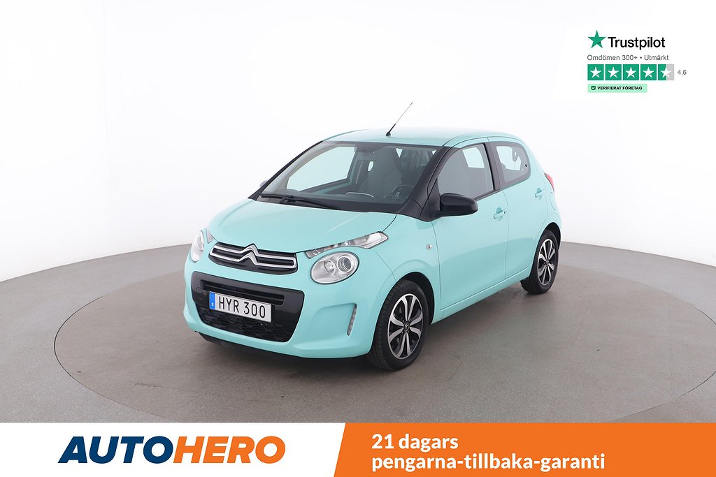 Citroën C1 5-dörrar 1.0 VTi Shine / CarPlay, Backkamera