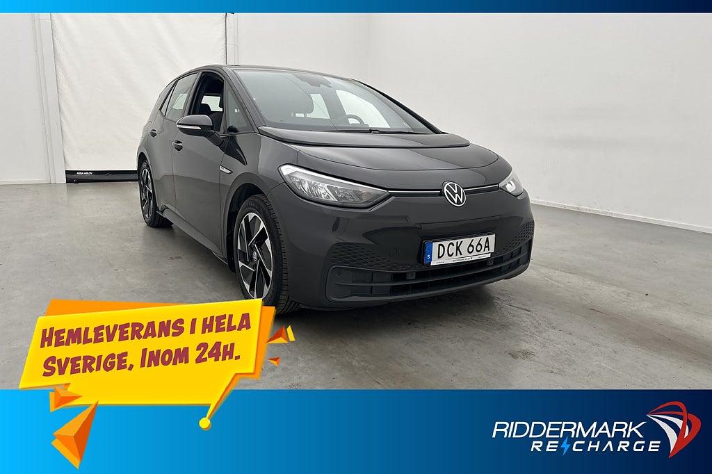Volkswagen ID.3 Pro Performance Värmare CarPlay Rattvärme