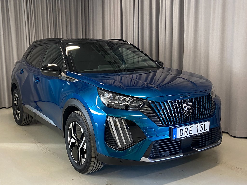 Peugeot 2008 Hybrid 1.2 145hk GT Panorama Automat