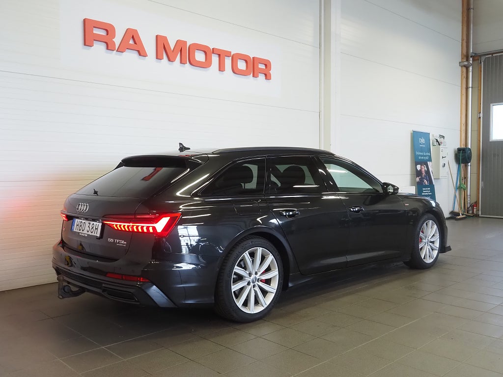 Audi A6 Avant 55 TFSI e quattro S-Line Pano 360° B&O Skinn Drag 2021