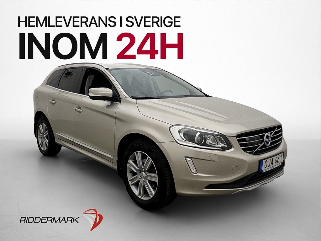 Volvo XC60 D4 AWD Summum Värmare Kamera Drag 1-Brukare