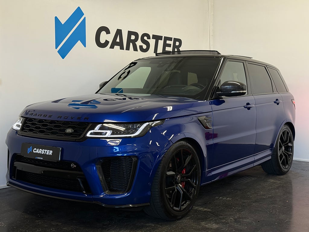 Land Rover Range Rover Sport SVR Kolfiber 575 hk / Utrustning