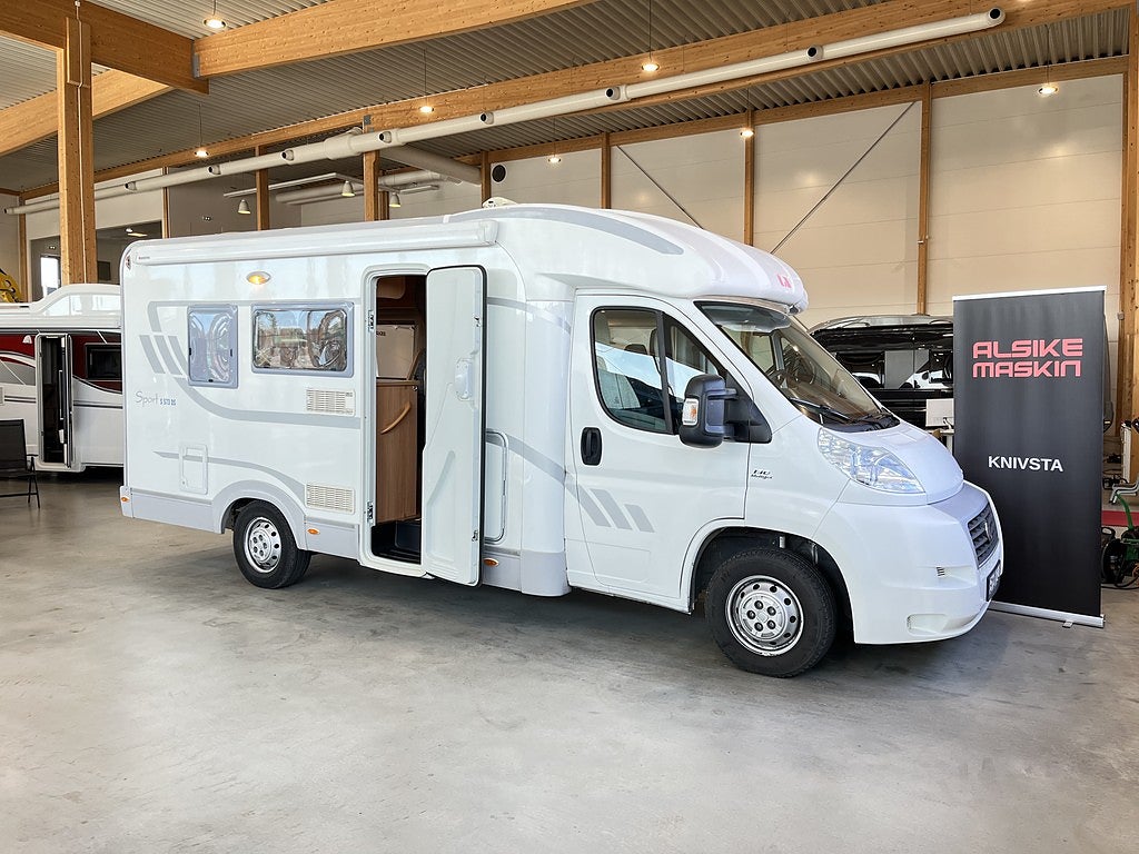 Adria Sport 573 DS / B-körkort / Solcell / Dubbelbädd /