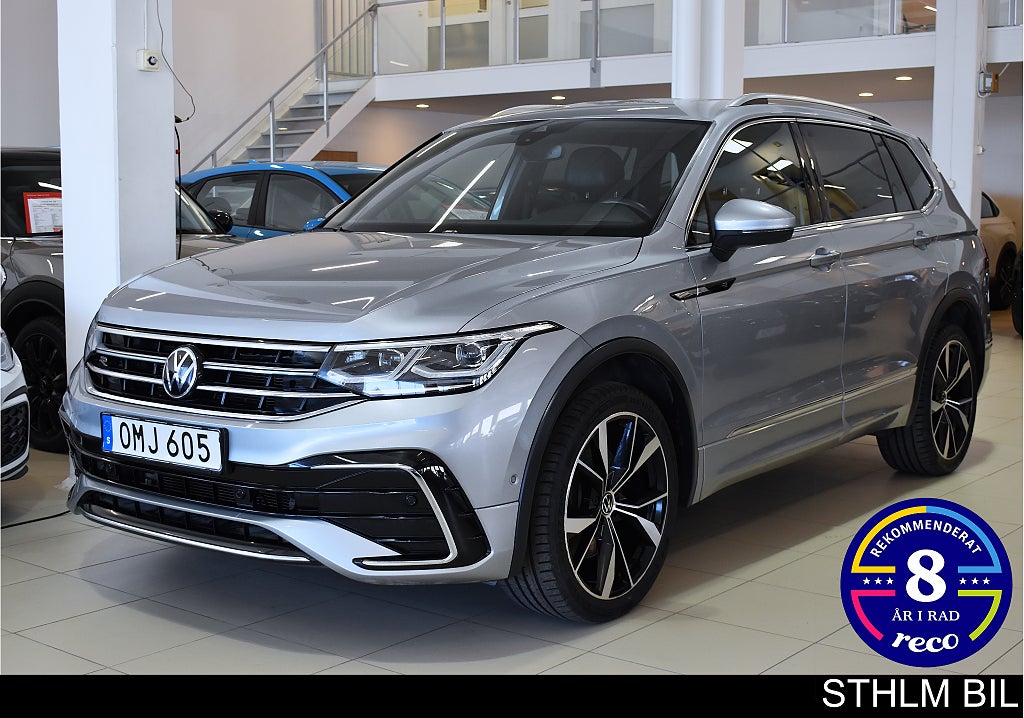 Volkswagen Tiguan Allspace 7-sits 2.0 TDI 4M R-Line Navi Drag Värm 4.95%