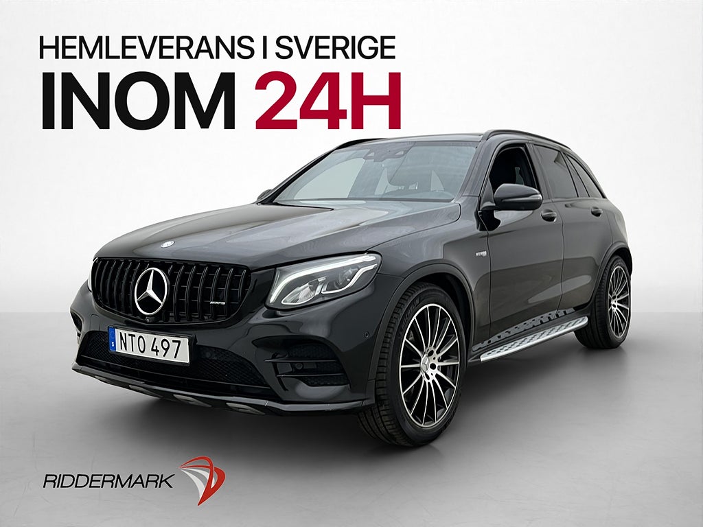 Mercedes-Benz GLC 43 AMG 4M Burm Pano Värm 360° HuD Drag