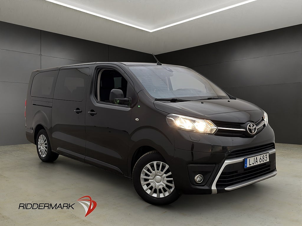 Toyota Proace Verso Extra Lång Ny-Kamrem PDC HUD 9-Sits