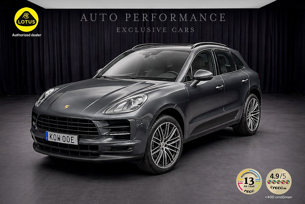 Porsche Macan S 354hk Dragkrok Pano / Hemleverans /