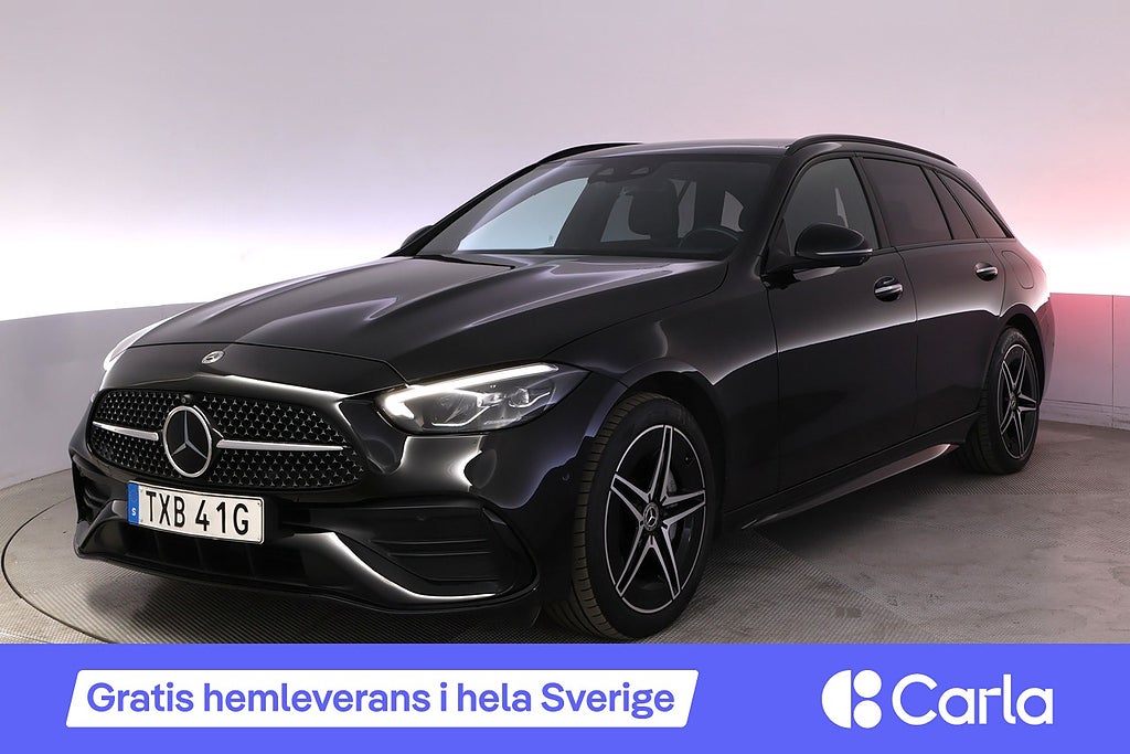 Mercedes-Benz C 300 T e AMG Pano 360 Elstol Adap.Farth Drag