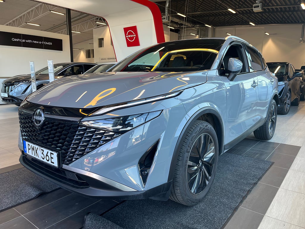 Nissan Qashqai 1.3 DIG-T XTRONIC-CVT TEKNA S&V-hjul Demo