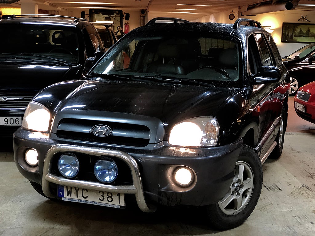 Hyundai Santa Fe 2.7 V6/ 4X4/ AUTO/ DRAG/ NY BESIKTIGAD/ LS