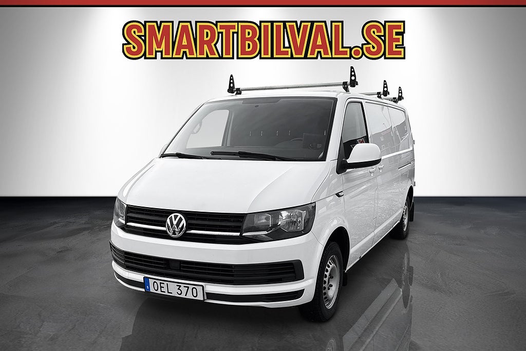 Volkswagen Transporter T30 2.0 TDI Lång Dubbla sidodörr MOMS