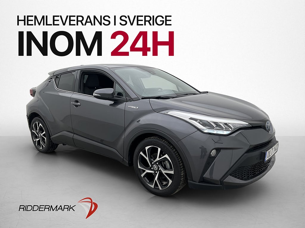Toyota C-HR Hybrid 122hk X-Edition Dragkrok Kamera Rattvärme
