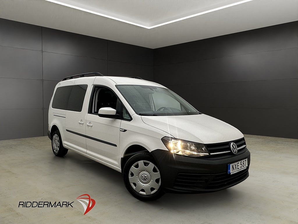 Volkswagen Caddy Maxi Life Värmare Dragkrok 5-Sits B-Kamera
