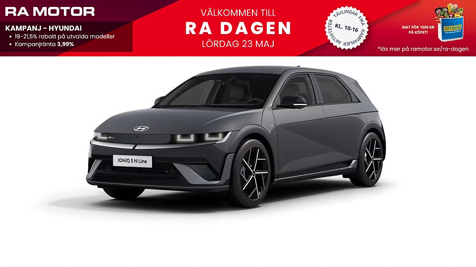 Hyundai IONIQ 5 Facelift 84 kWh N-Line Avbetalningskampanj