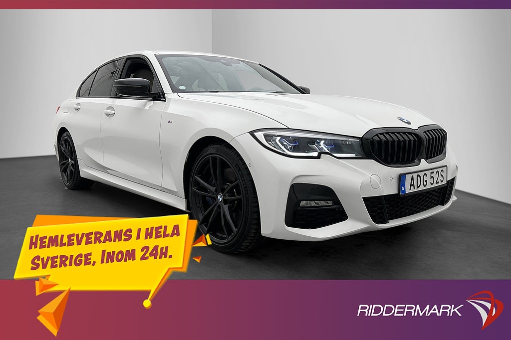 BMW 330 d M Sport Cockpit Värmare Skinn Kamera HuD Drag