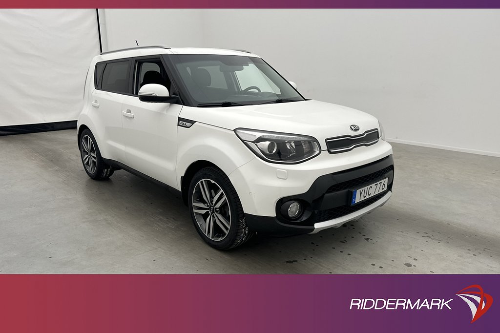 Kia Soul 1.6 GDI 132hk Kamera Navi Rattvärme Drag Välservad