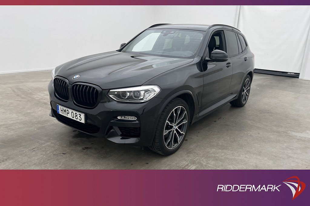 BMW X3 xDrive20d 190hk M Sport HiFi HUD Kamera Navi Drag