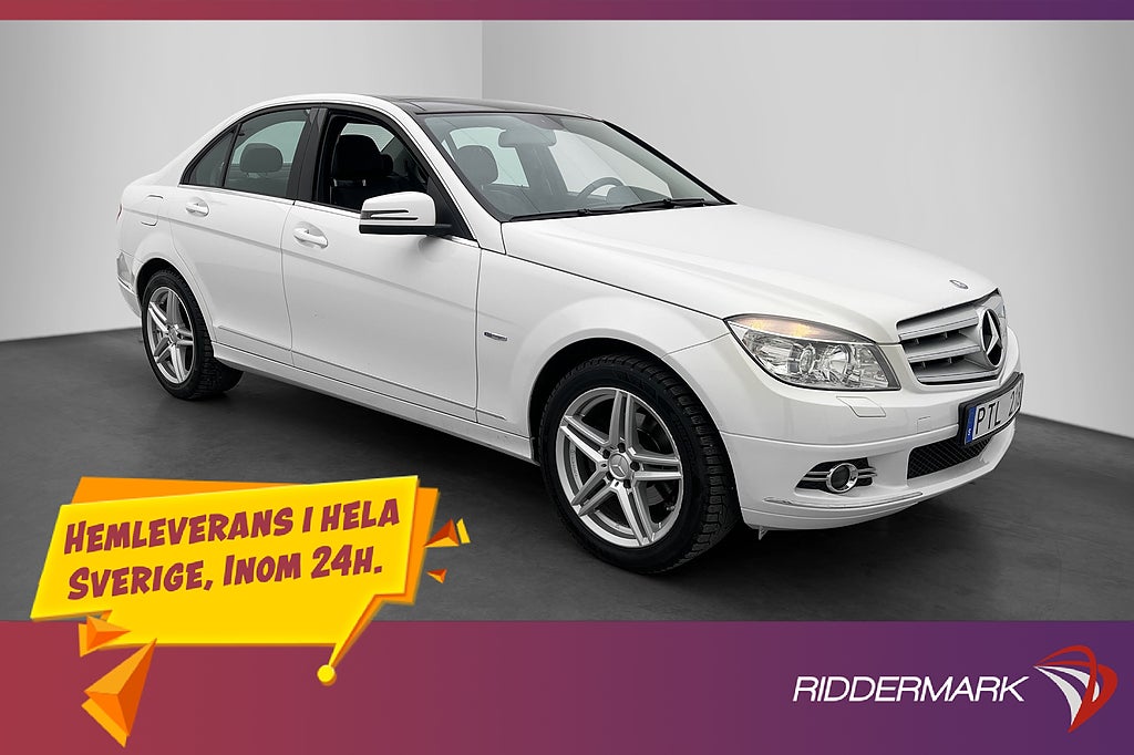 Mercedes-Benz C 180 CGI Avantgarde Pano El-stolar Bluetooth