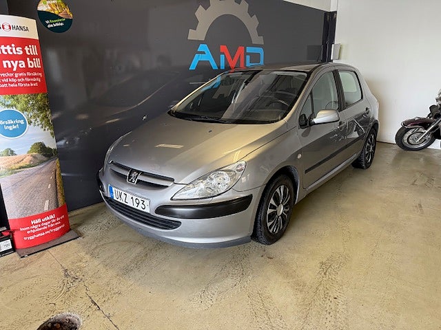 Peugeot 307 5-dörrar 1.6 XT/Nykamrem/Nybesiktad