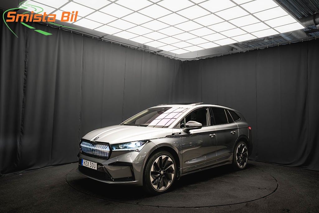 Skoda Enyaq 80x SPORTLINE CRYSTAL PANO DRAG 21' 360 HUD ELSTOL MOMS