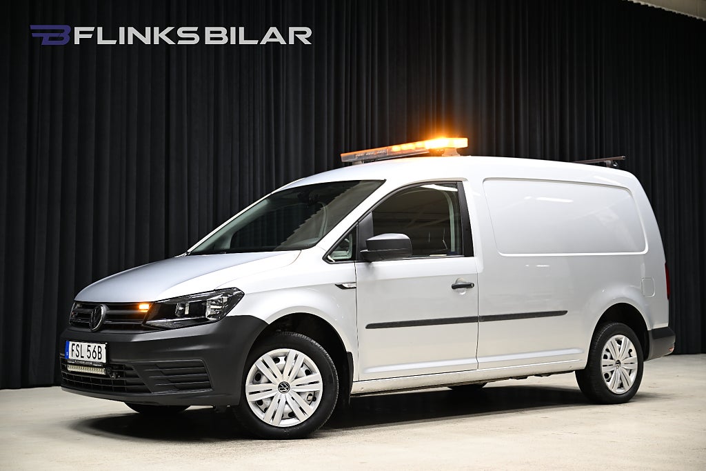 Volkswagen Caddy Maxi 4Motion DSG 150HK Inredd|Dubbelgolv|EnÄgare|SeUtr!