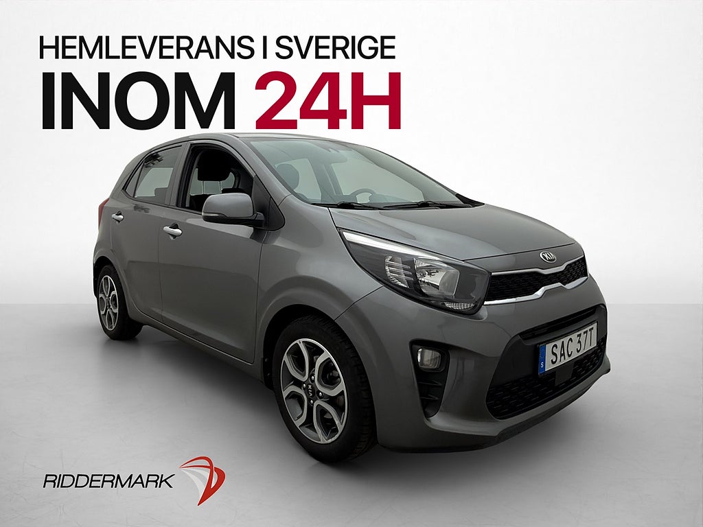 Kia Picanto 1.0 MPI 67hk Advance Kamera CarPlay Farthållare
