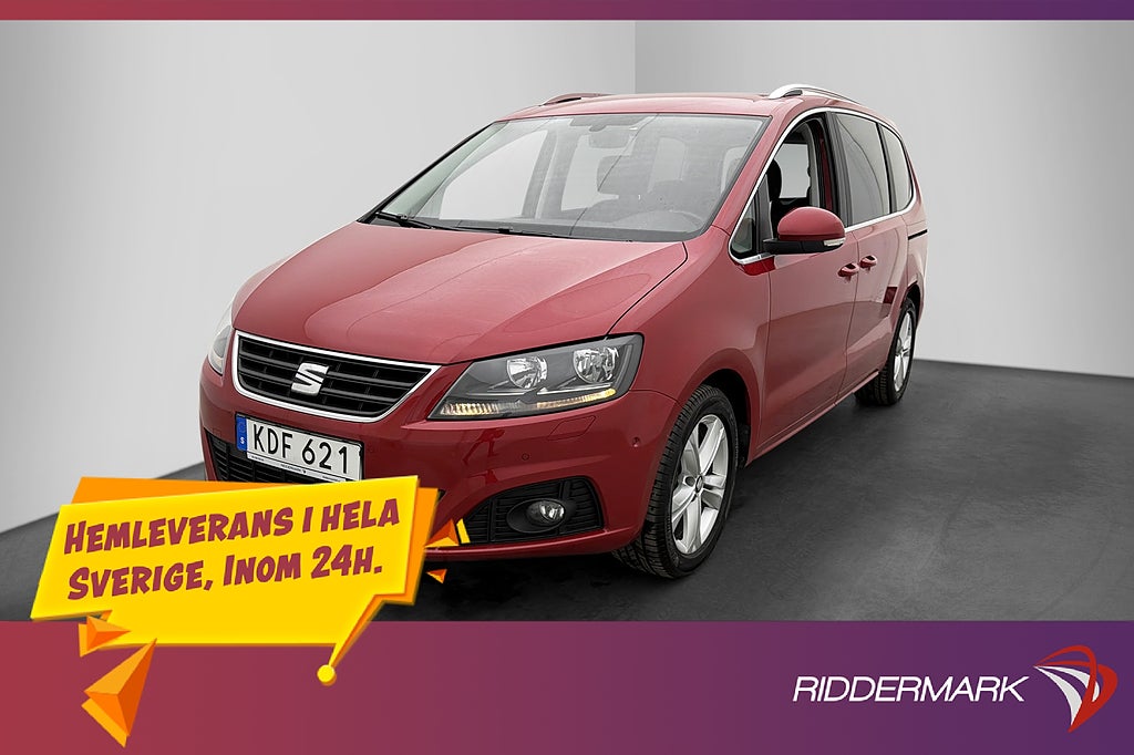 Seat Alhambra 2.0 TDI 7-Sits Drag Värmare 1-Brukare