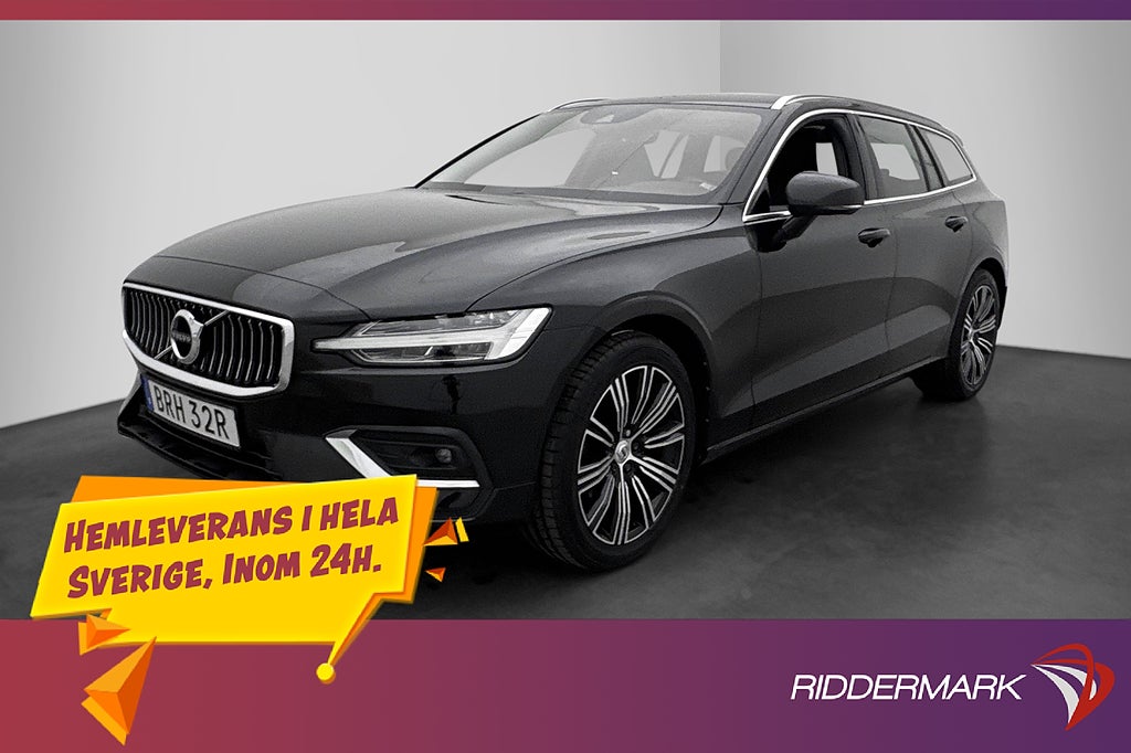 Volvo V60 D3 Inscription VOC Värmare Kamera CarPlay Dragkrok