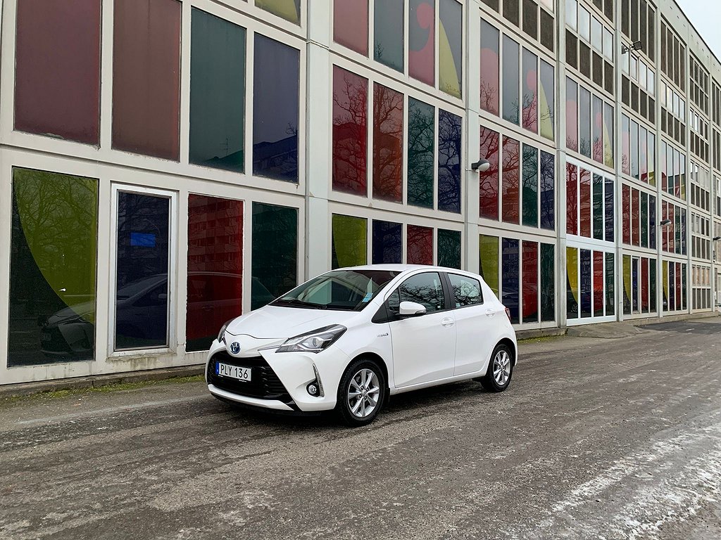 Toyota Yaris Hybrid e-CVT Active Räntefritt Leasingsbar Euro 6