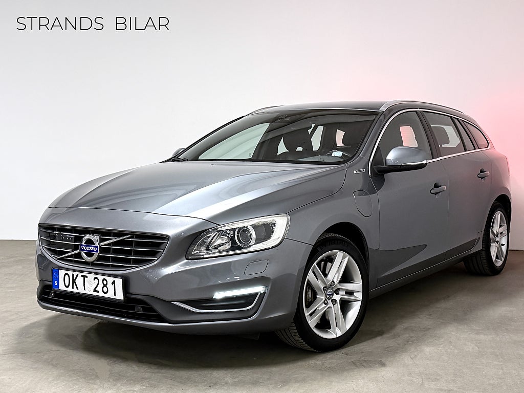 Volvo V60 D5 Plug-in Hybrid AWD Summum Euro 6 / Skinn / Drag